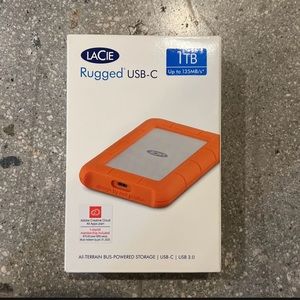 Lacie rugged usb-c 1 storage